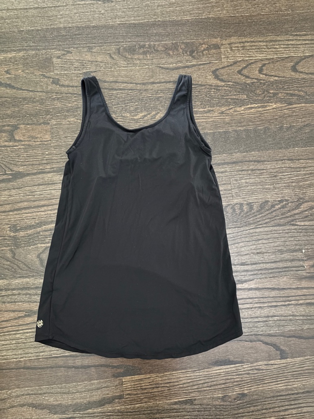 Lilly Pulitzer Black Performance Scoop Tank - Picture 4 of 4